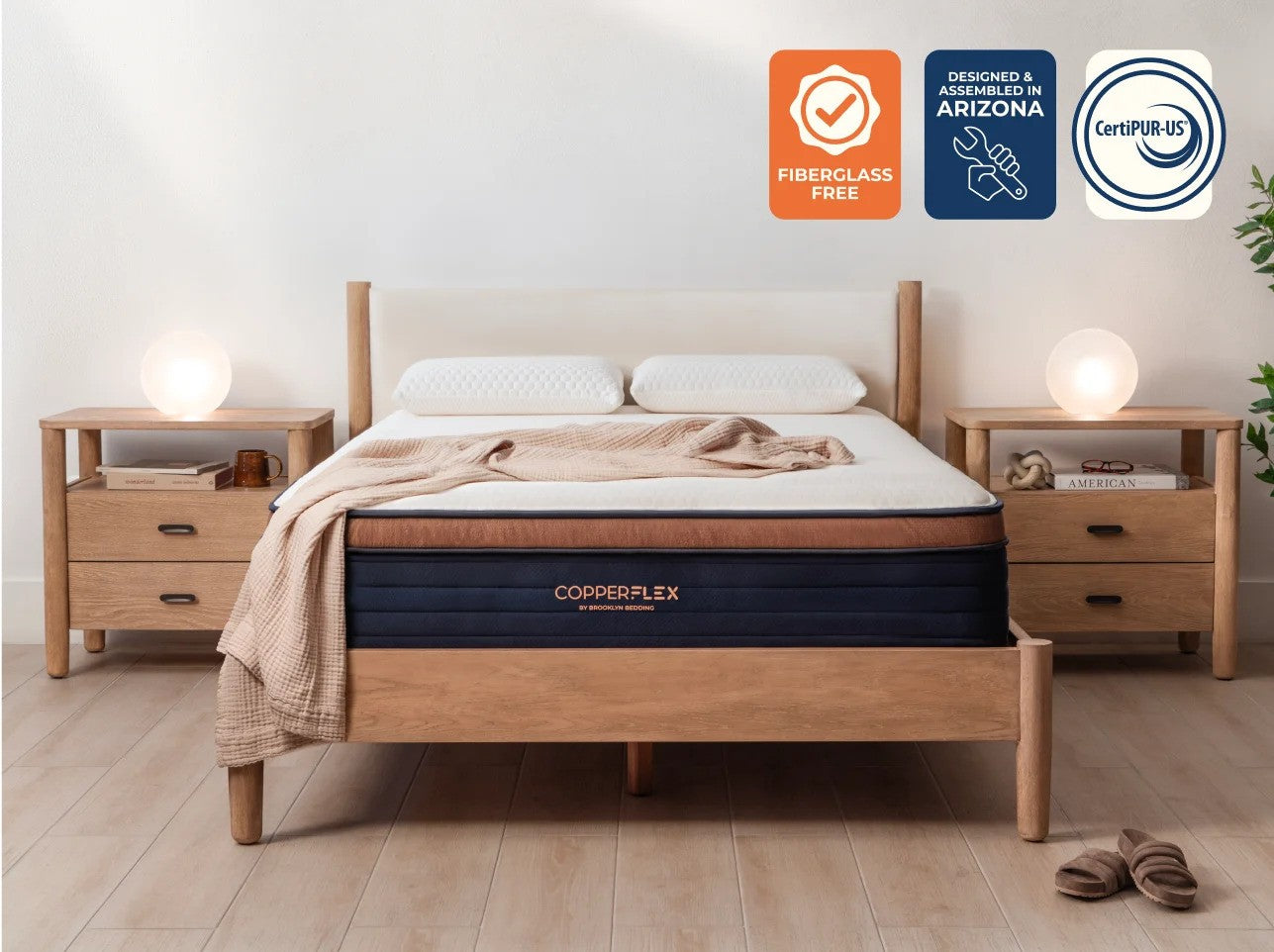 CopperFlex™ Pro Memory Foam by Brooklyn Bedding
