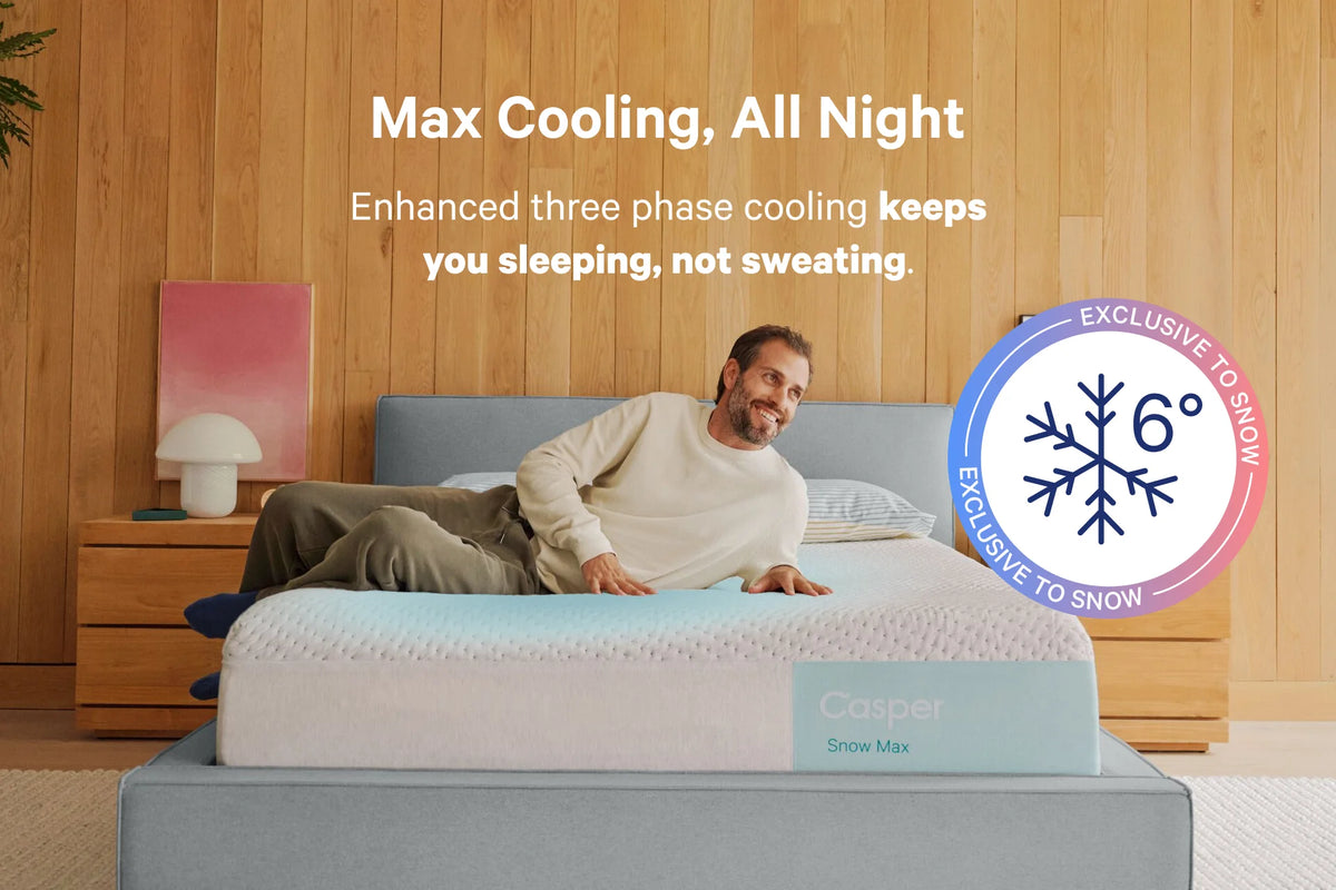 Casper Snow Max Cooling Hybrid Mattress